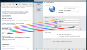 iweb ftp screenshot