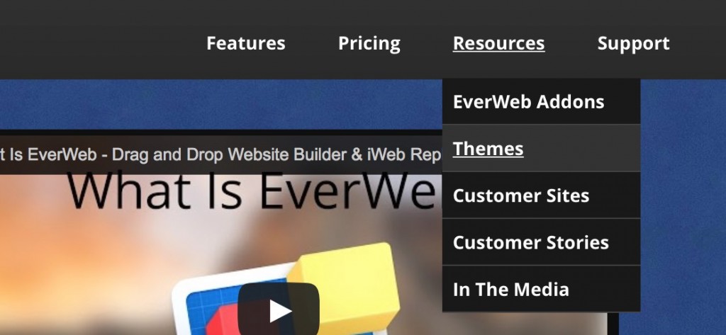 everweb-navigation-menu