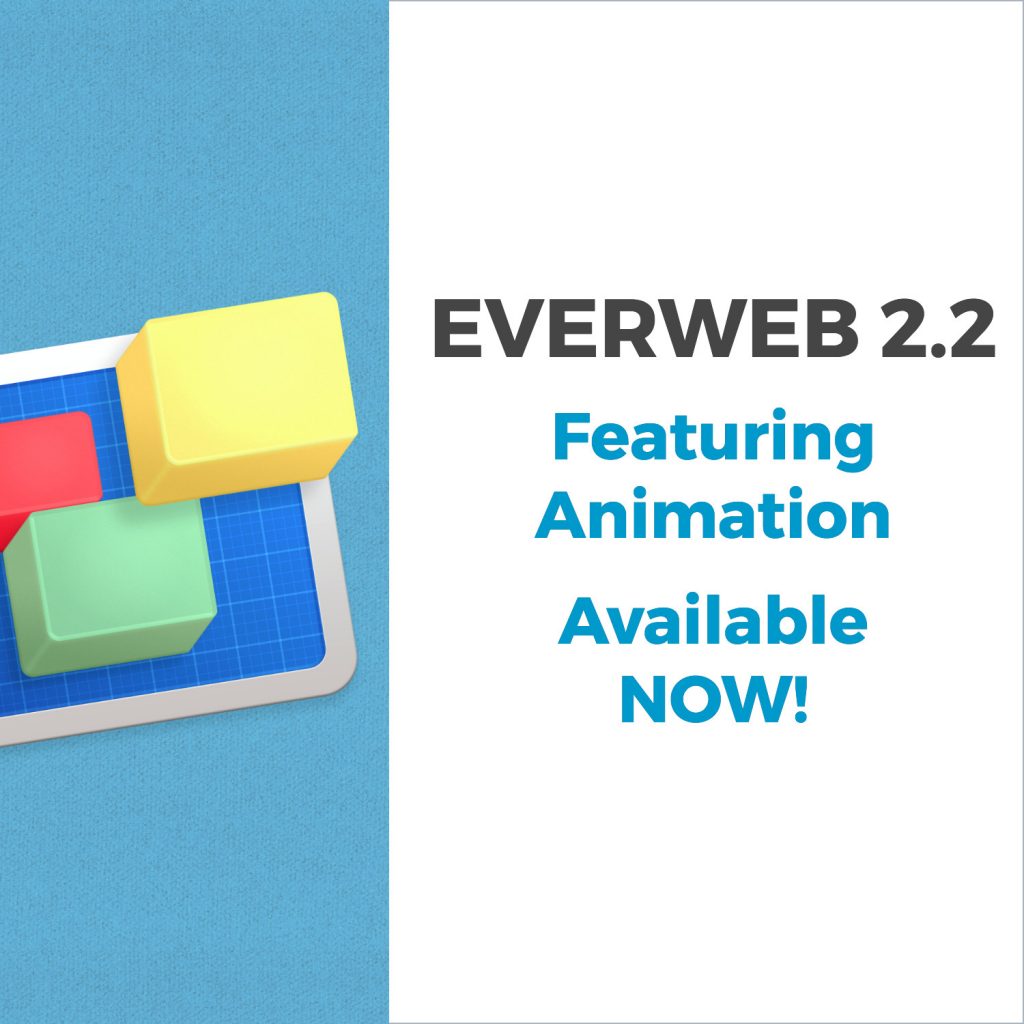 EverWeb version 2.2 with Animation Effects