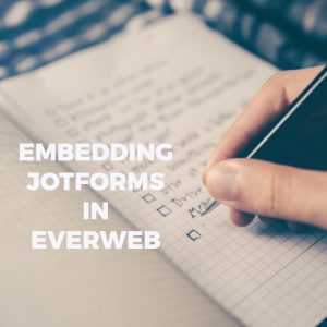 Embedding JotForm Contact Forms in EverWeb