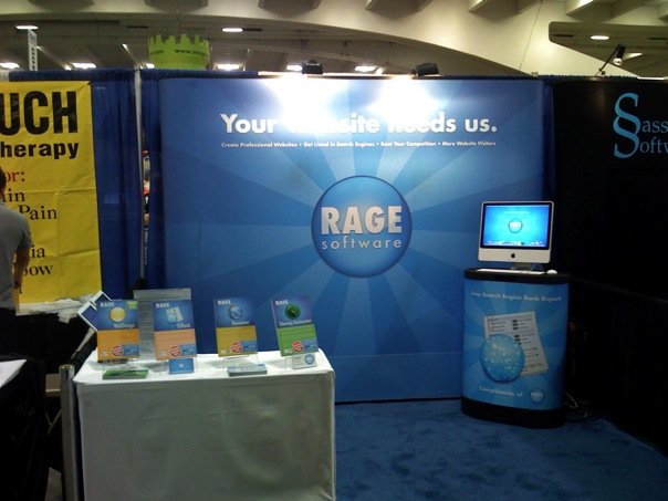 RAGE Software's Macworld 08 Booth