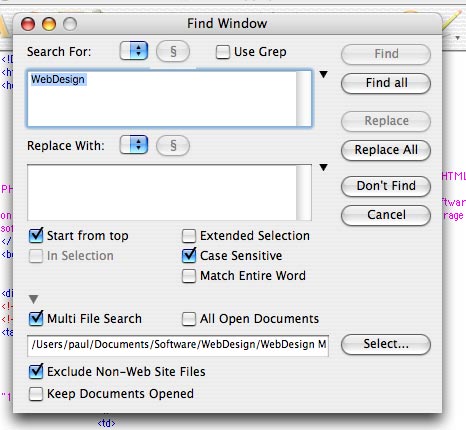 Powerful Search and Replace!