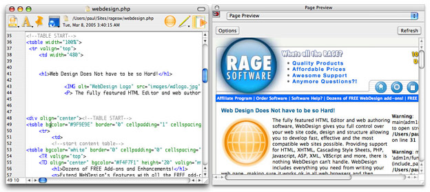 See Exactly What Your Web Page Will Look Like!