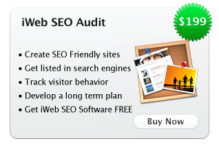 iWeb SEO | Get your .Mac website into Google