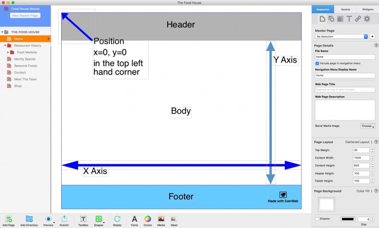 everweb project folder