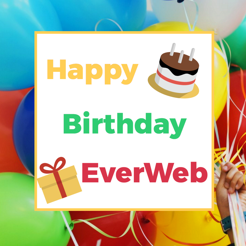 EverWeb's 4th Anniversary