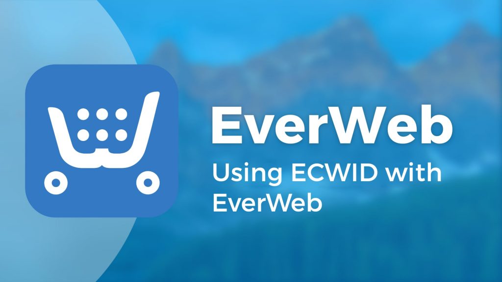 Using ECWID with EverWeb