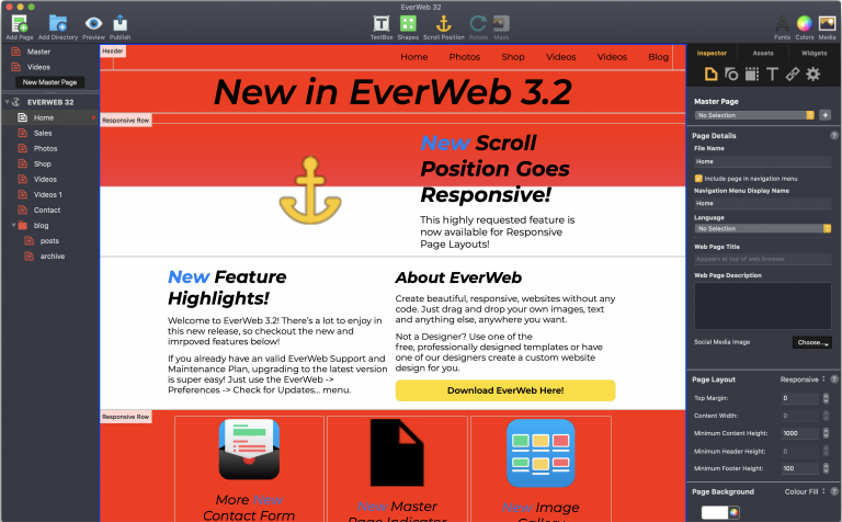 everweb responsive everweb responsive