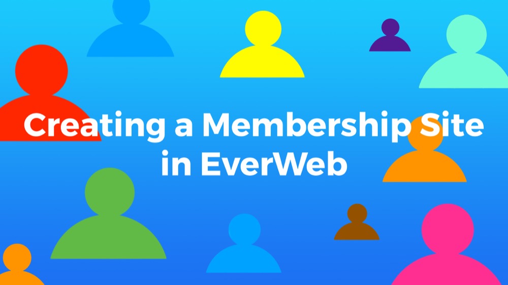 Creating Membership Site Pages in EverWeb