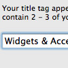 Easily Edit Your iWeb Title Tags